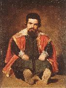 VELAZQUEZ, Diego Rodriguez de Silva y The Dwarf Sebastian de Morra ar china oil painting artist